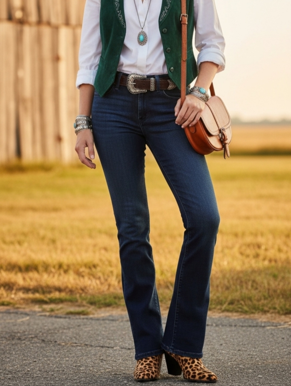 Colin Stewart haircalf booties